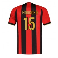 Echipament fotbal OGC Nice Youssoufa Moukoko #15 Tricou Acasa 2024-25 maneca scurta